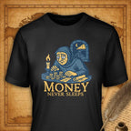 Money never sleeps T-Shirt-T-Shirt-My Store-Ink and Empire