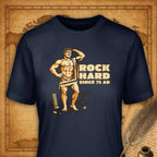 Rock Hard – Since 79 AD T-Shirt-T-Shirt-My Store-Navy-S-Ink and Empire