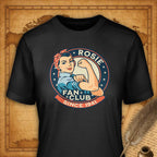 Rosie Fan Club – Since 1941 T-Shirt-T-Shirt-My Store-Vintage Black-S-Ink and Empire
