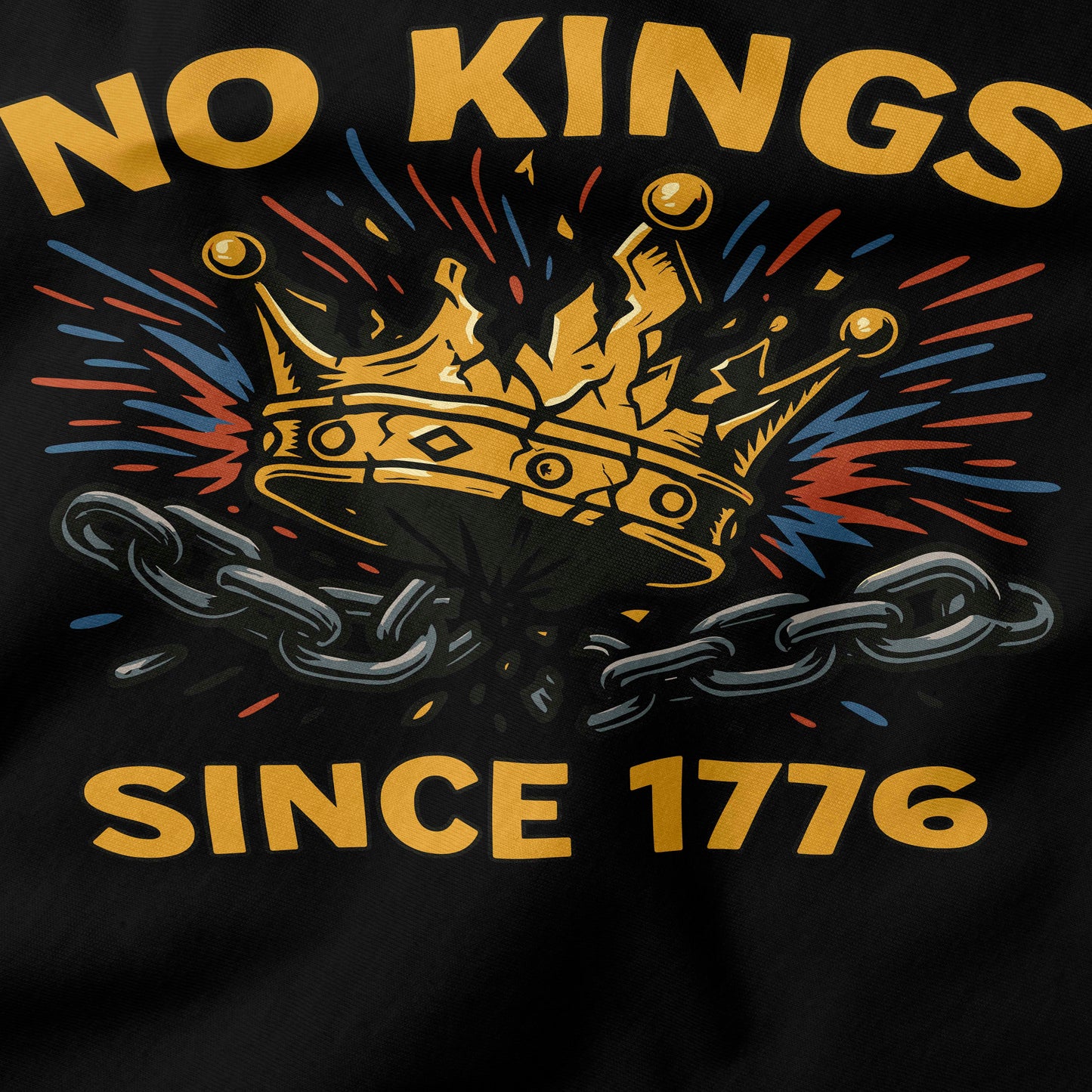 No kings since 1776 T-Shirt-T-Shirt-My Store-Ink and Empire