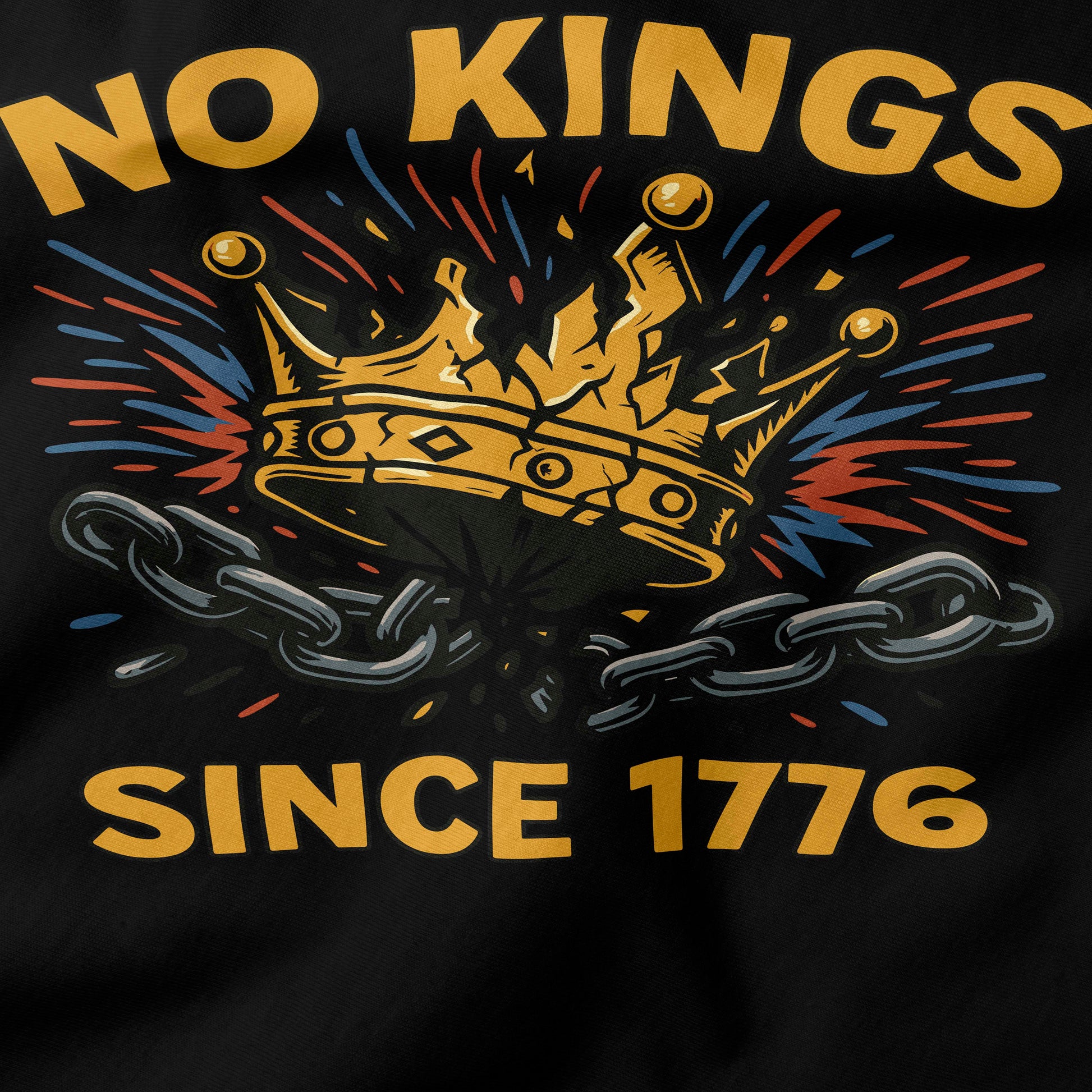 No kings since 1776 T-Shirt-T-Shirt-My Store-Ink and Empire