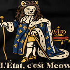 L'Etat, c'est Meow T-Shirt-T-Shirt-My Store-Ink and Empire