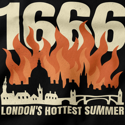 1666 London's Hottest Summer T-Shirt-T-Shirt-My Store-Ink and Empire