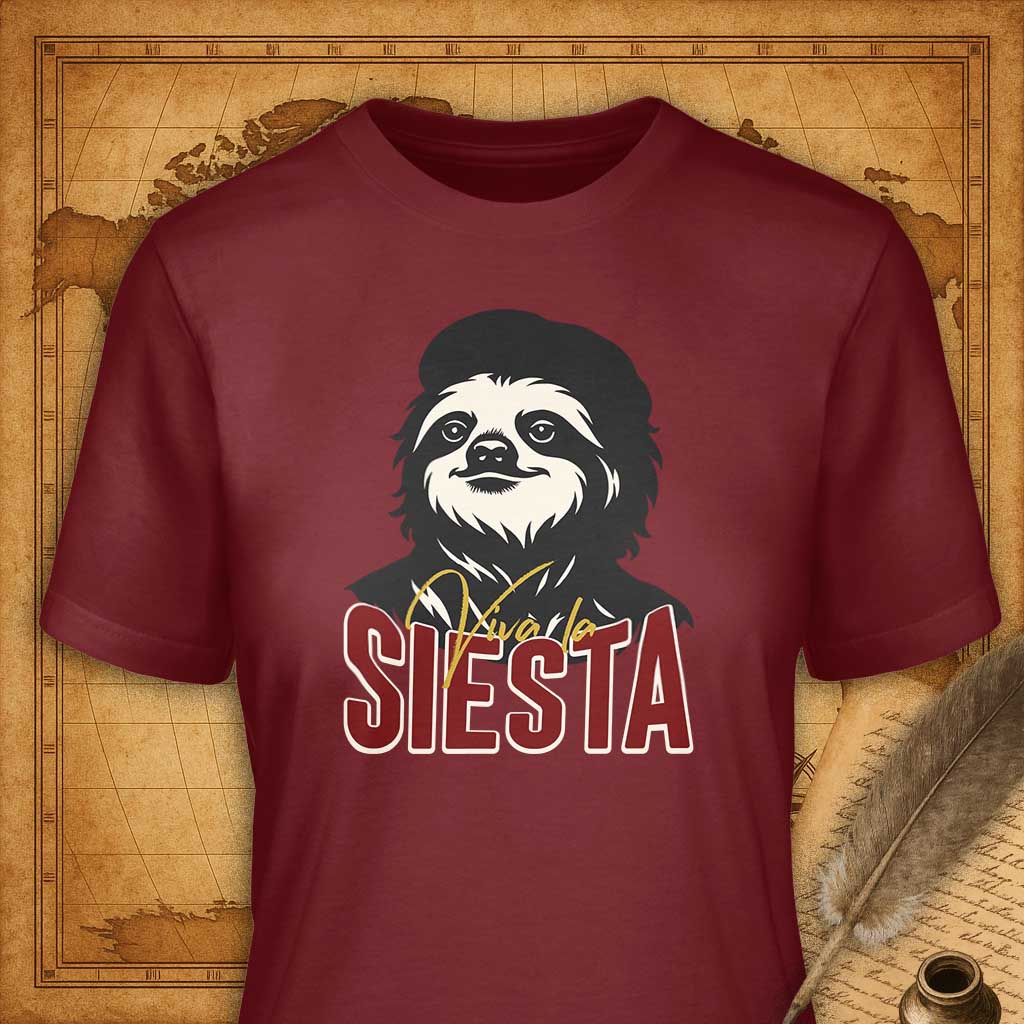 Viva la siesta T-Shirt-T-Shirt-My Store-Cardinal-S-Ink and Empire