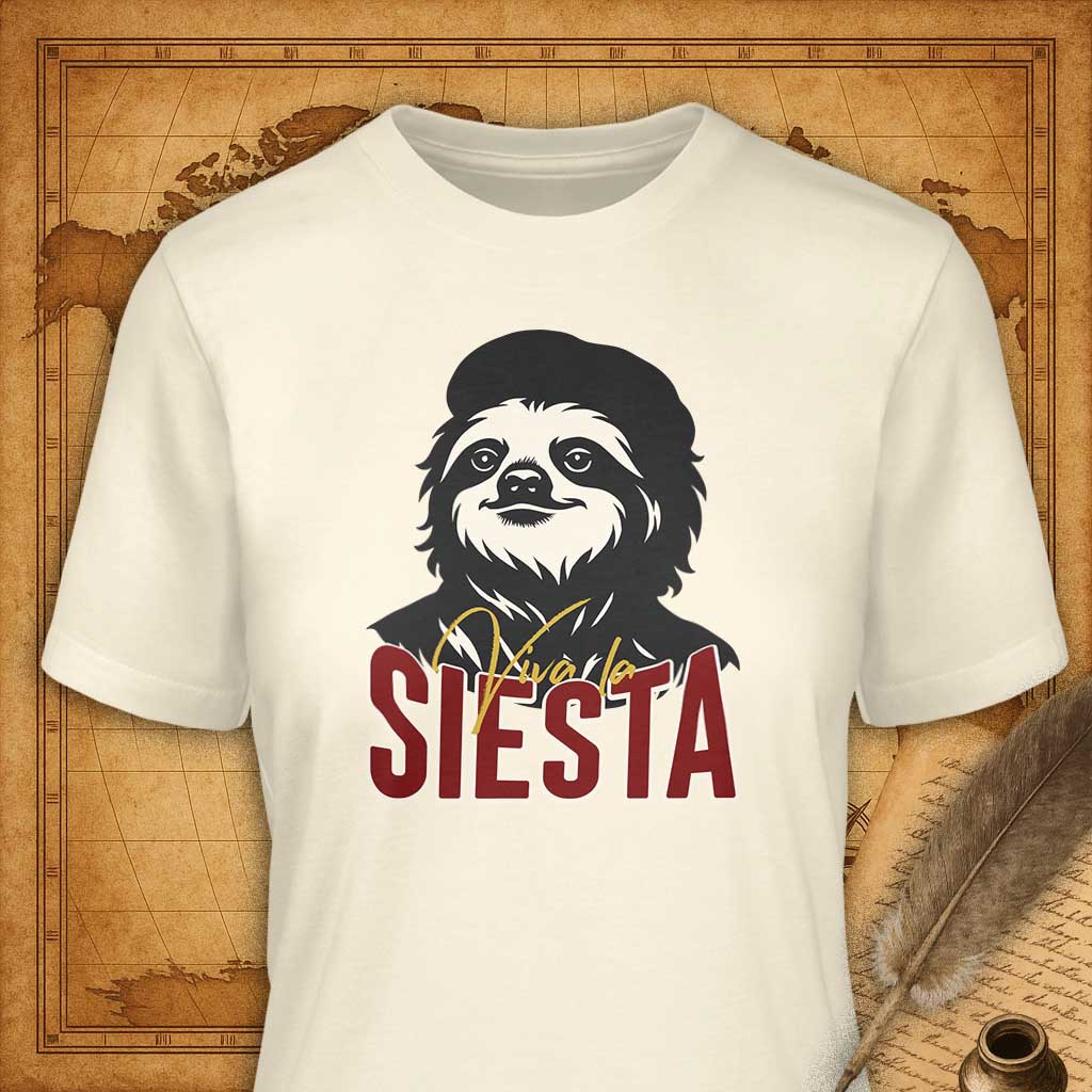 Viva la siesta T-Shirt-T-Shirt-My Store-Natural-S-Ink and Empire