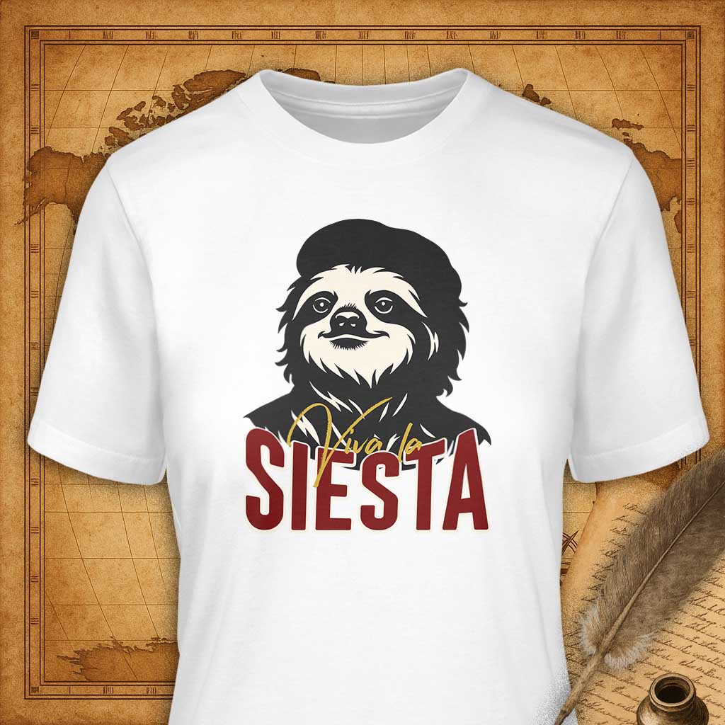 Viva la siesta T-Shirt-T-Shirt-My Store-White-S-Ink and Empire
