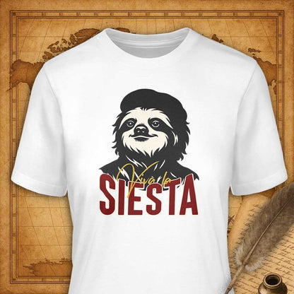 Viva la siesta T-Shirt-T-Shirt-My Store-White-S-Ink and Empire