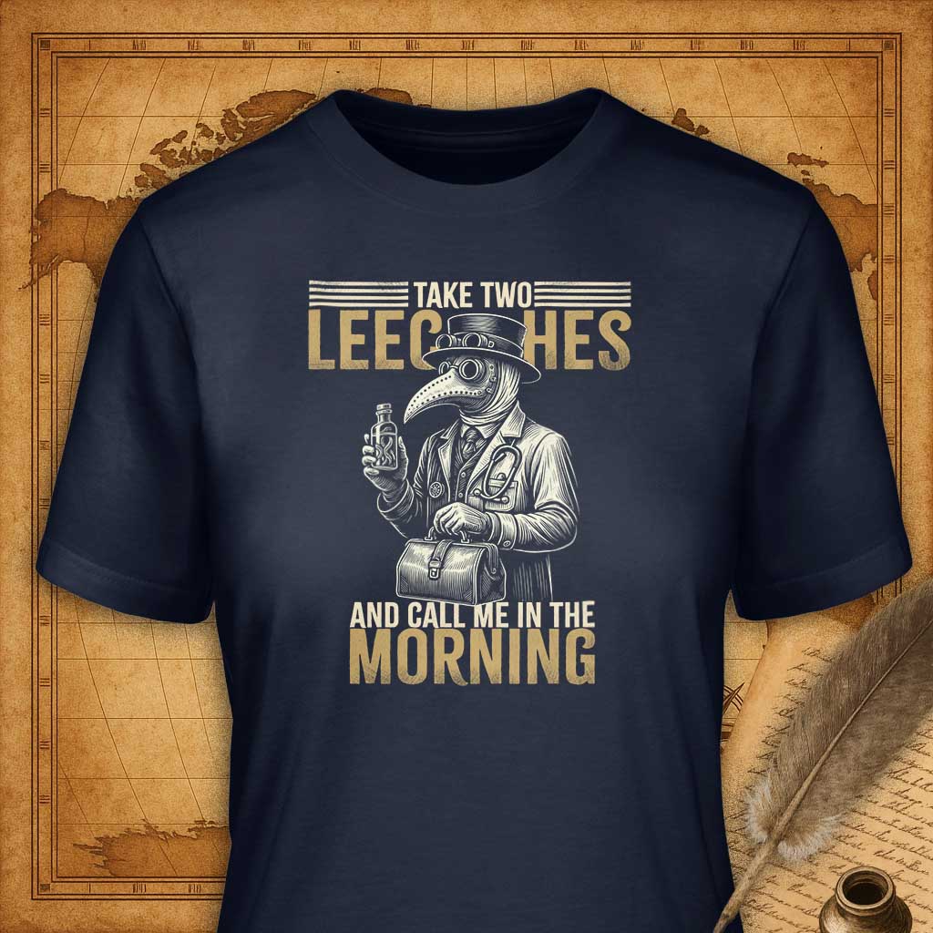 Take two leeches T-Shirt-T-Shirt-My Store-Navy-S-Ink and Empire