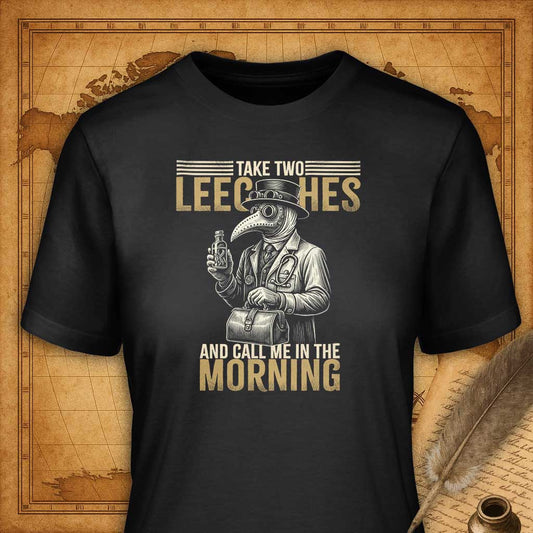 Take two leeches T-Shirt-T-Shirt-My Store-Vintage Black-S-Ink and Empire