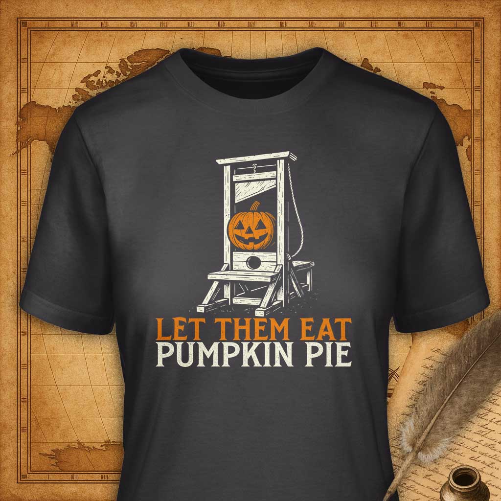 Let them eat pumpkin pie T-Shirt-T-Shirt-My Store-Dark Grey-S-Ink and Empire
