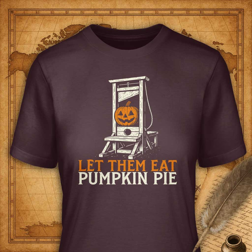 Let them eat pumpkin pie T-Shirt-T-Shirt-My Store-Maroon-S-Ink and Empire