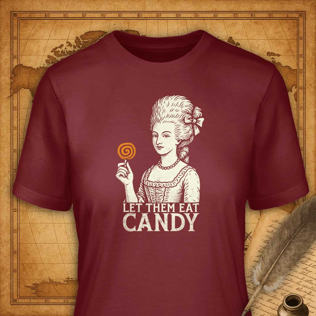 Let them eat candy T-Shirt-T-Shirt-My Store-Cardinal-S-Ink and Empire