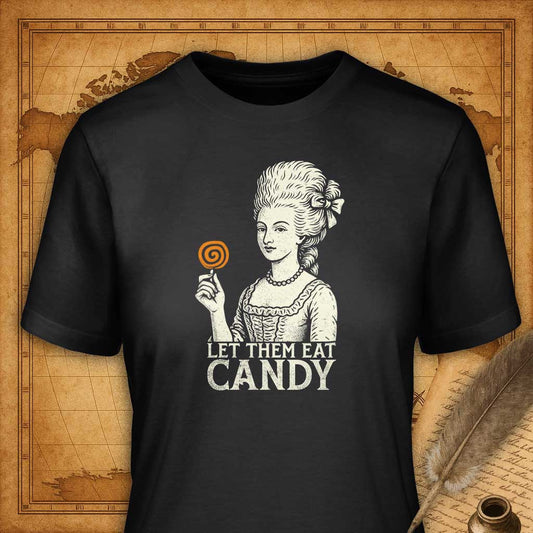 Let them eat candy T-Shirt-T-Shirt-My Store-Vintage Black-S-Ink and Empire