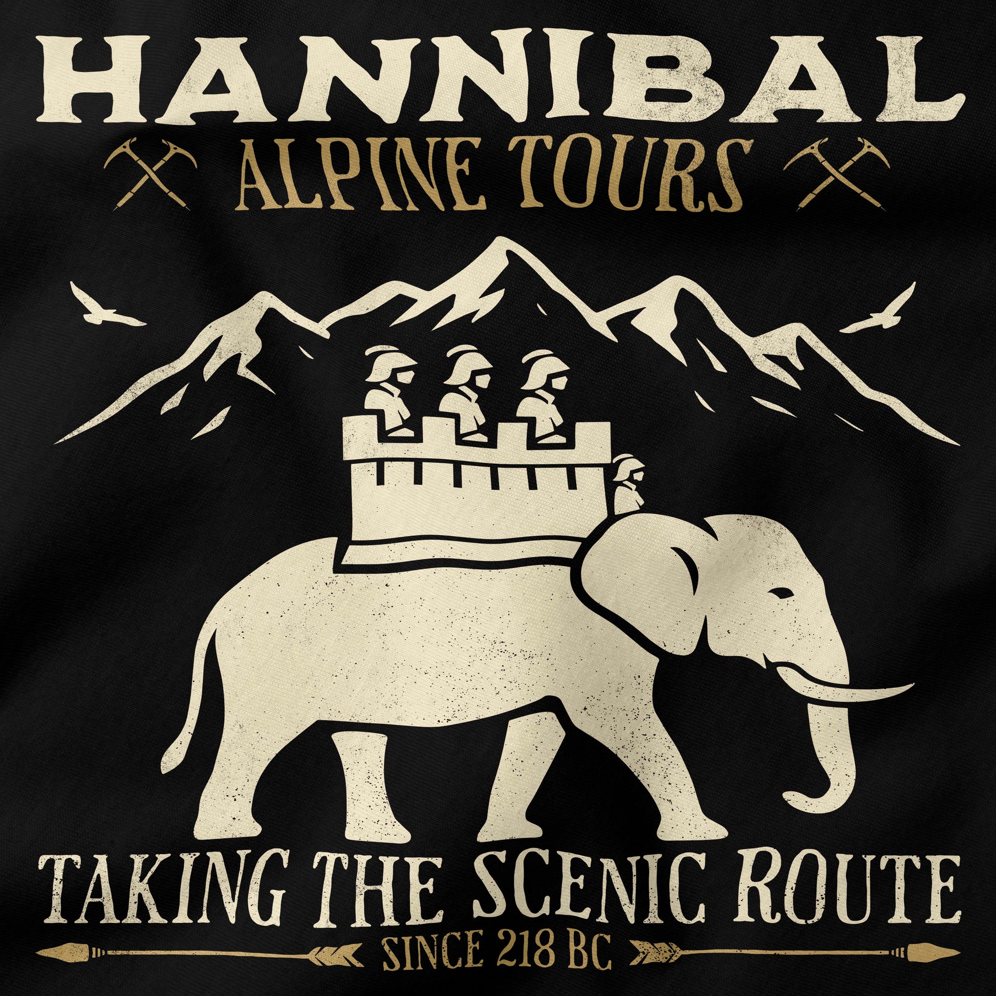 Hannibal Alpine Tours T-Shirt-T-Shirt-My Store-Ink and Empire
