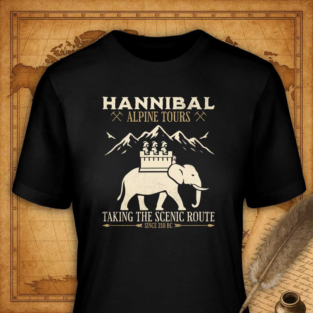 Hannibal Alpine Tours T-Shirt-T-Shirt-My Store-Vintage Black-S-Ink and Empire