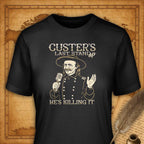 Custer's Last Stand-up T-Shirt-T-Shirt-My Store-Vintage Black-S-Ink and Empire