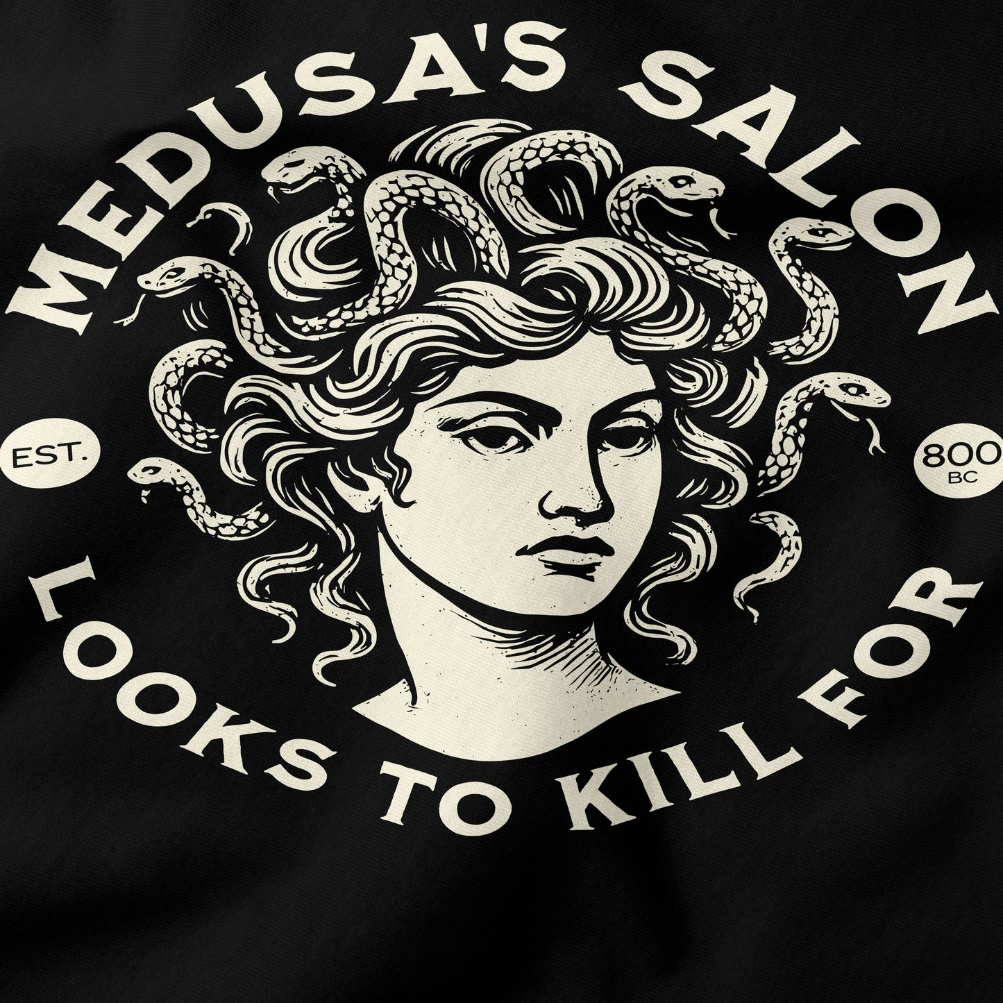 Medusa's Salon T-Shirt-T-Shirt-My Store-Ink and Empire