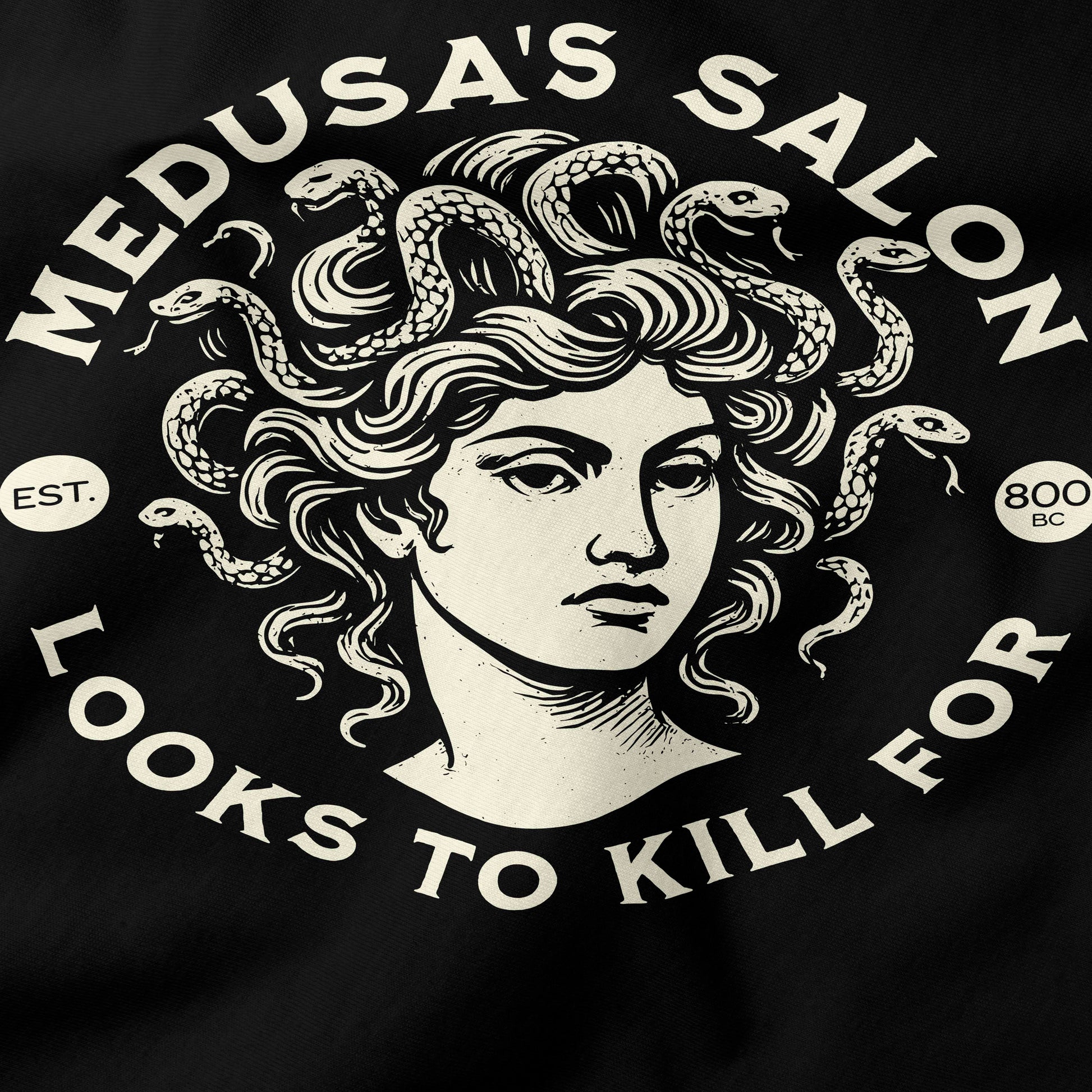 Medusa's Salon T-Shirt-T-Shirt-My Store-Ink and Empire