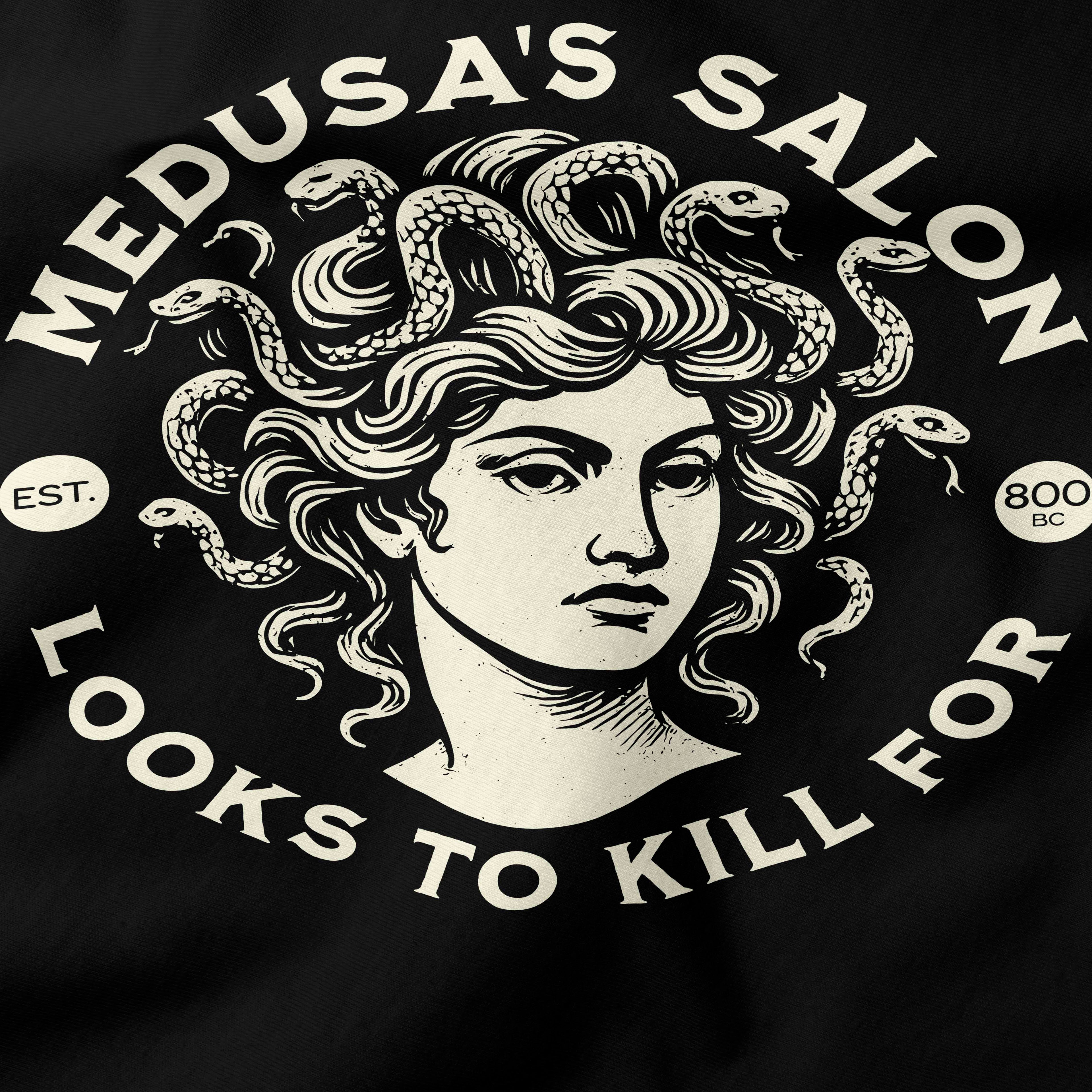 Medusa's Salon T-Shirt-T-Shirt-My Store-Ink and Empire