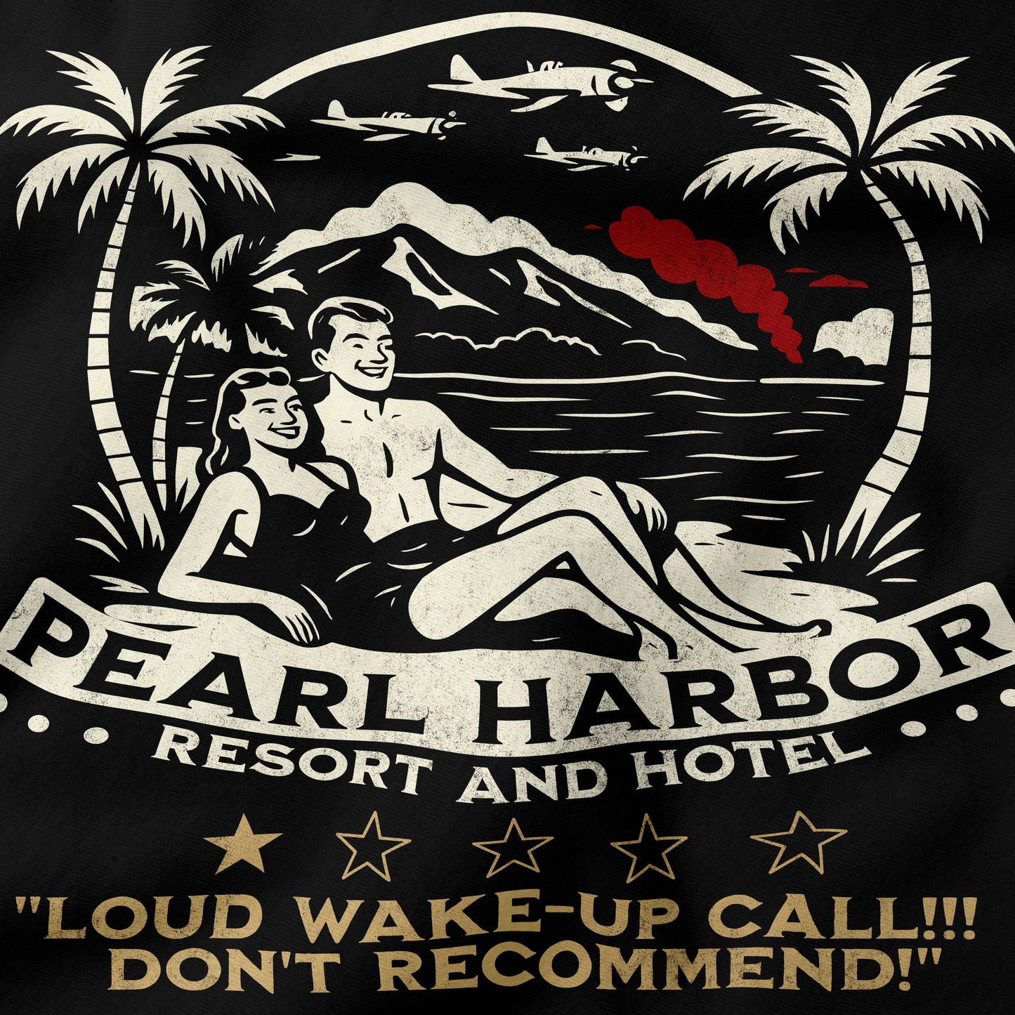 Pearl Harbor Resort and Hotel Review T-Shirt