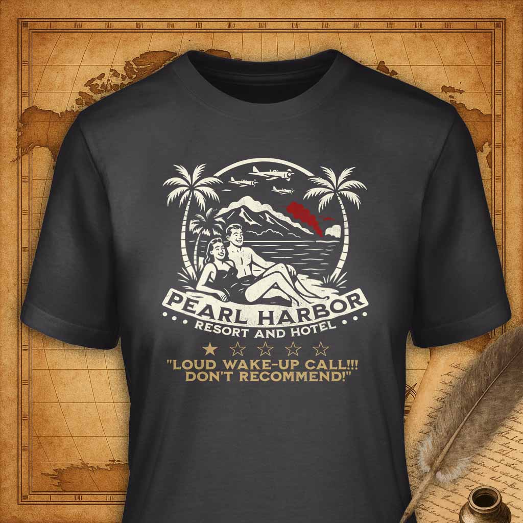 Pearl Harbor Resort and Hotel Review T-Shirt