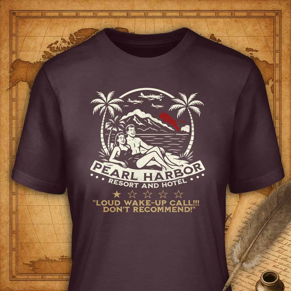 Pearl Harbor Resort and Hotel Review T-Shirt