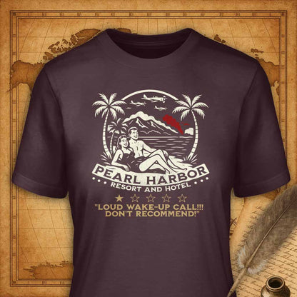 Pearl Harbor Resort and Hotel Review T-Shirt