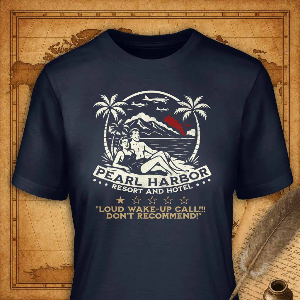 Pearl Harbor Resort and Hotel Review T-Shirt