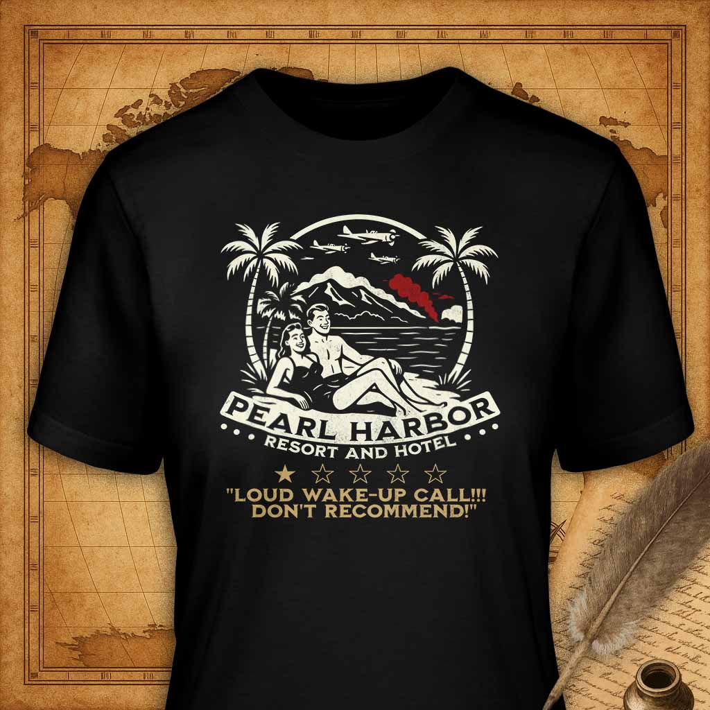 Pearl Harbor Resort and Hotel Review T-Shirt