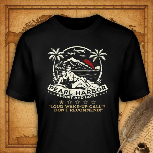 Pearl Harbor Resort and Hotel Review T-Shirt