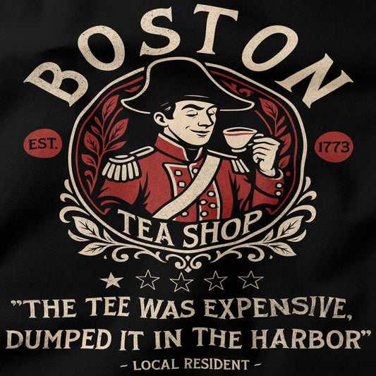 Boston Tea Shop Review T-Shirt