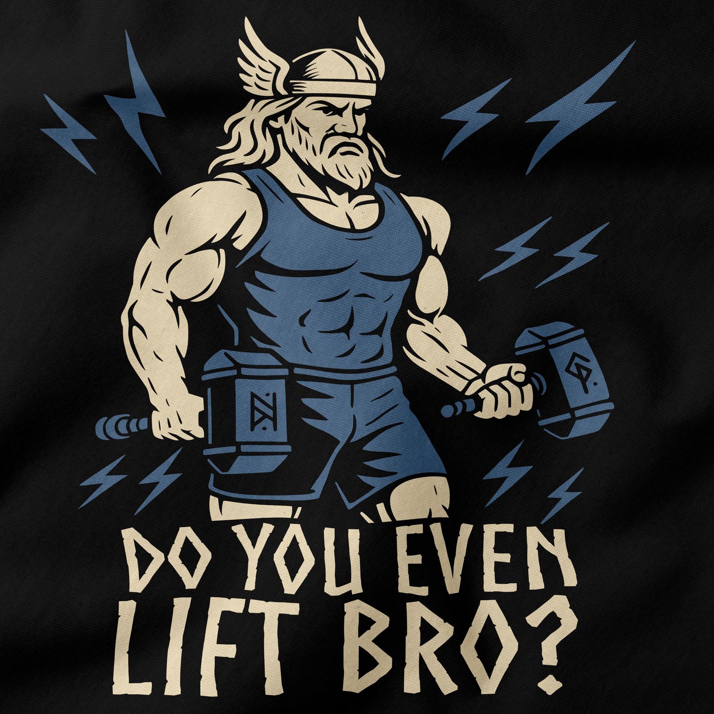 Do You Even Lift Bro Viking T-Shirt
