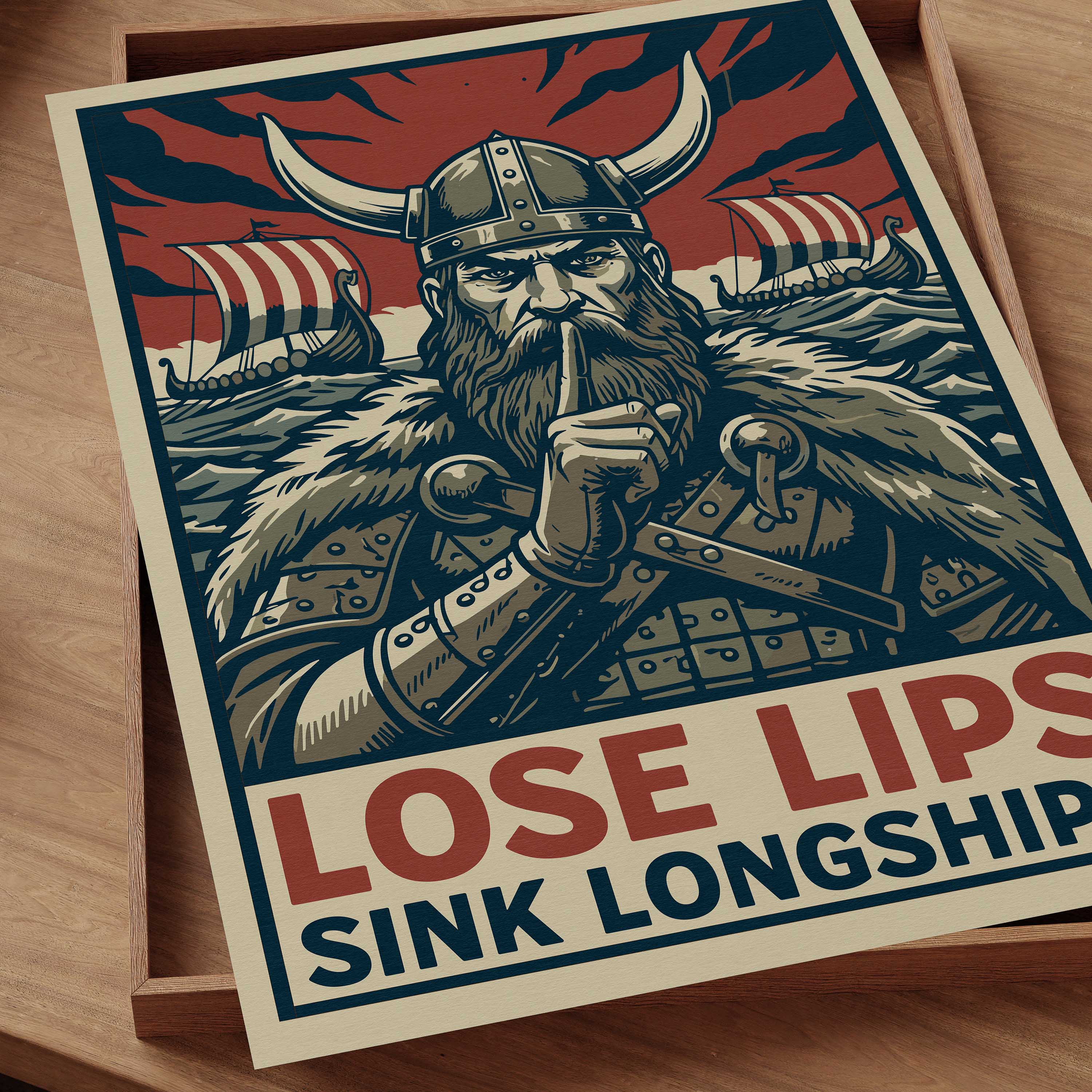 Lose lips sink longships