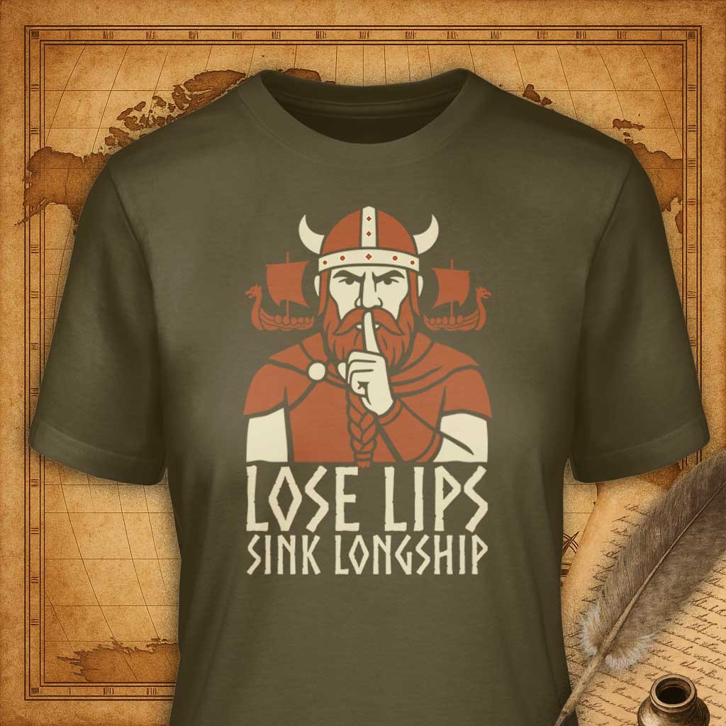 Loose Lips Sink Longship T-Shirt