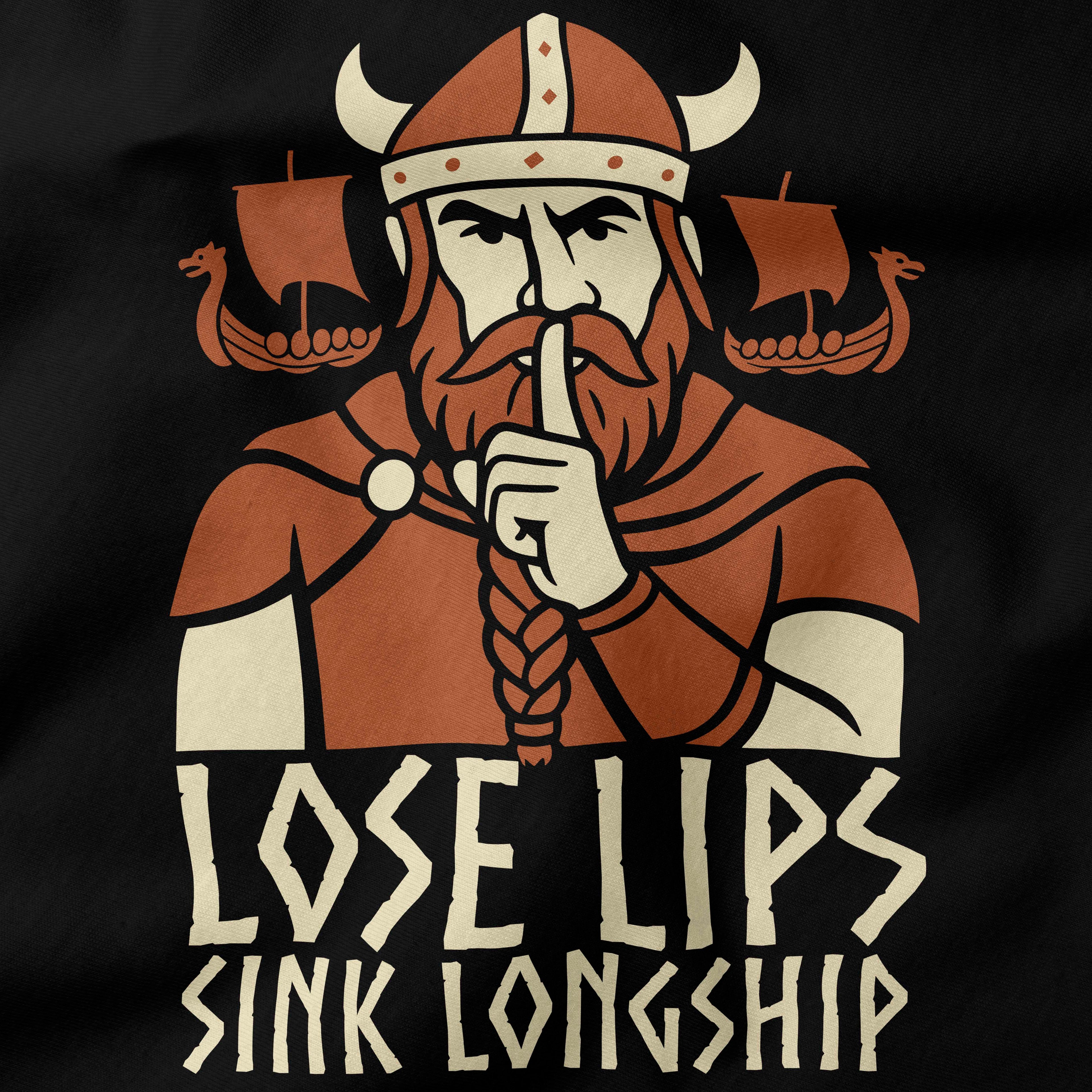 Loose Lips Sink Longship T-Shirt