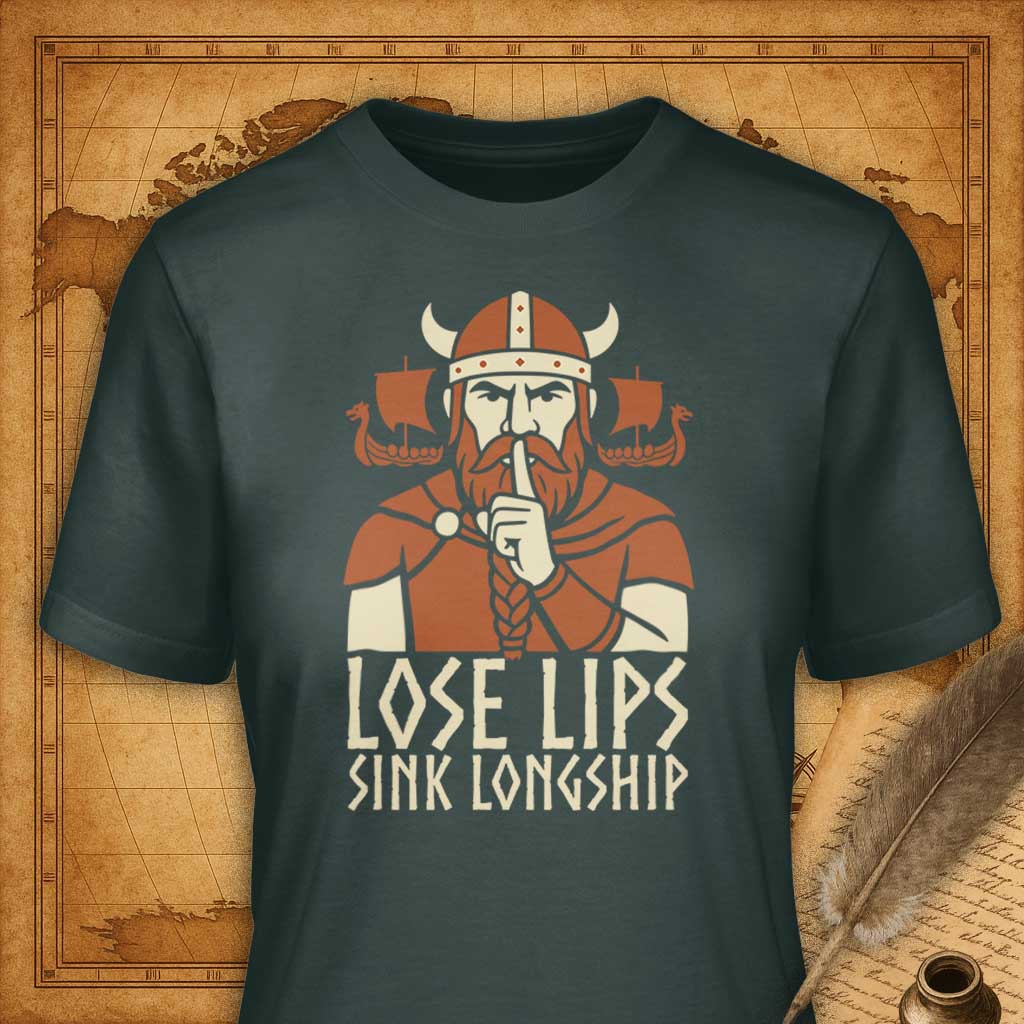 Loose Lips Sink Longship T-Shirt