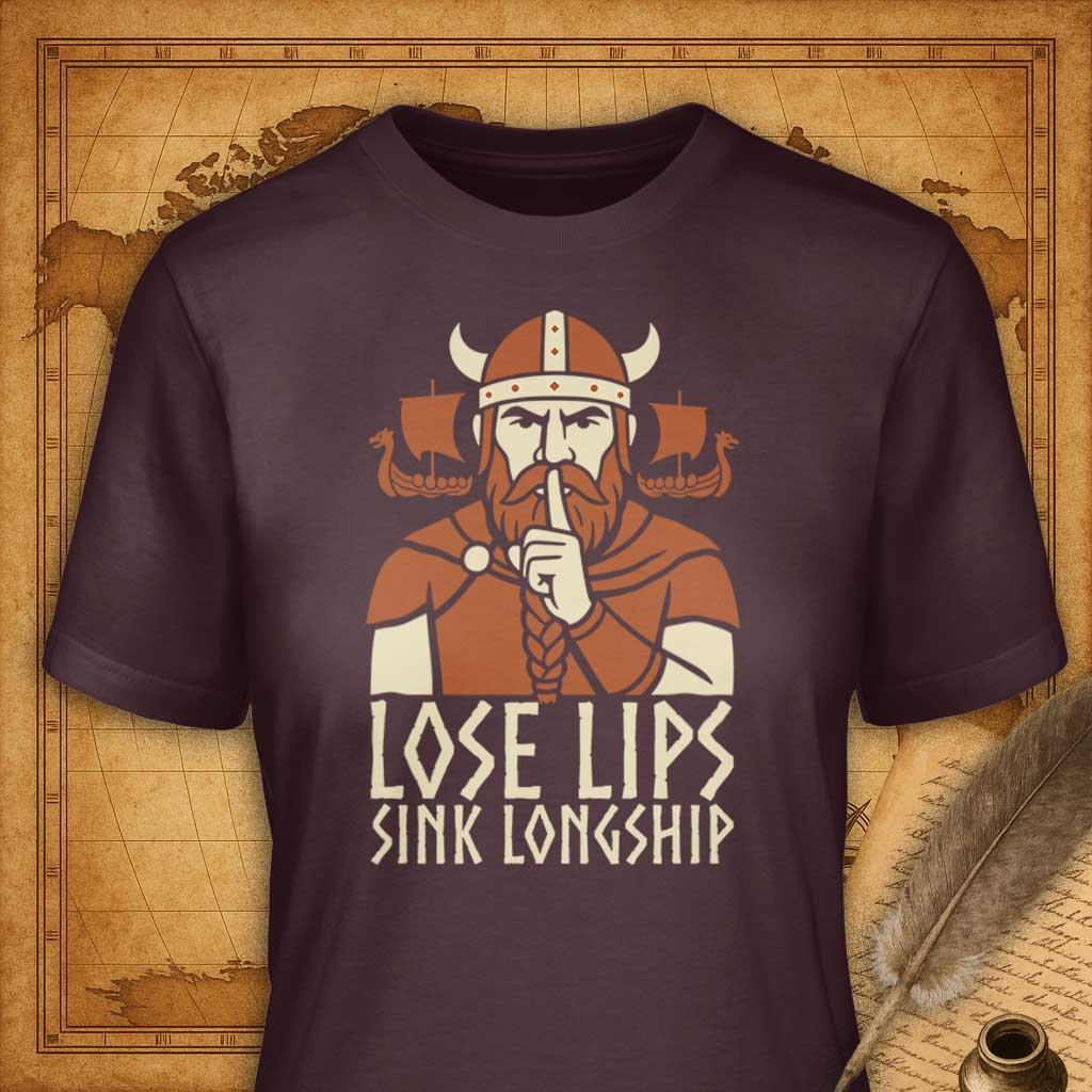 Loose Lips Sink Longship T-Shirt