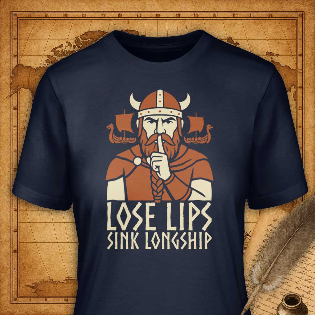 Loose Lips Sink Longship T-Shirt