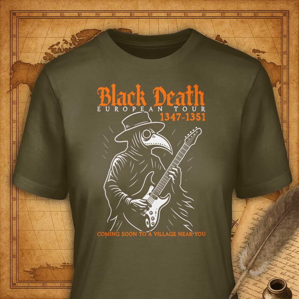 Black Death European Tour T-Shirt