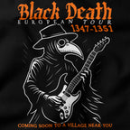 Black Death European Tour T-Shirt