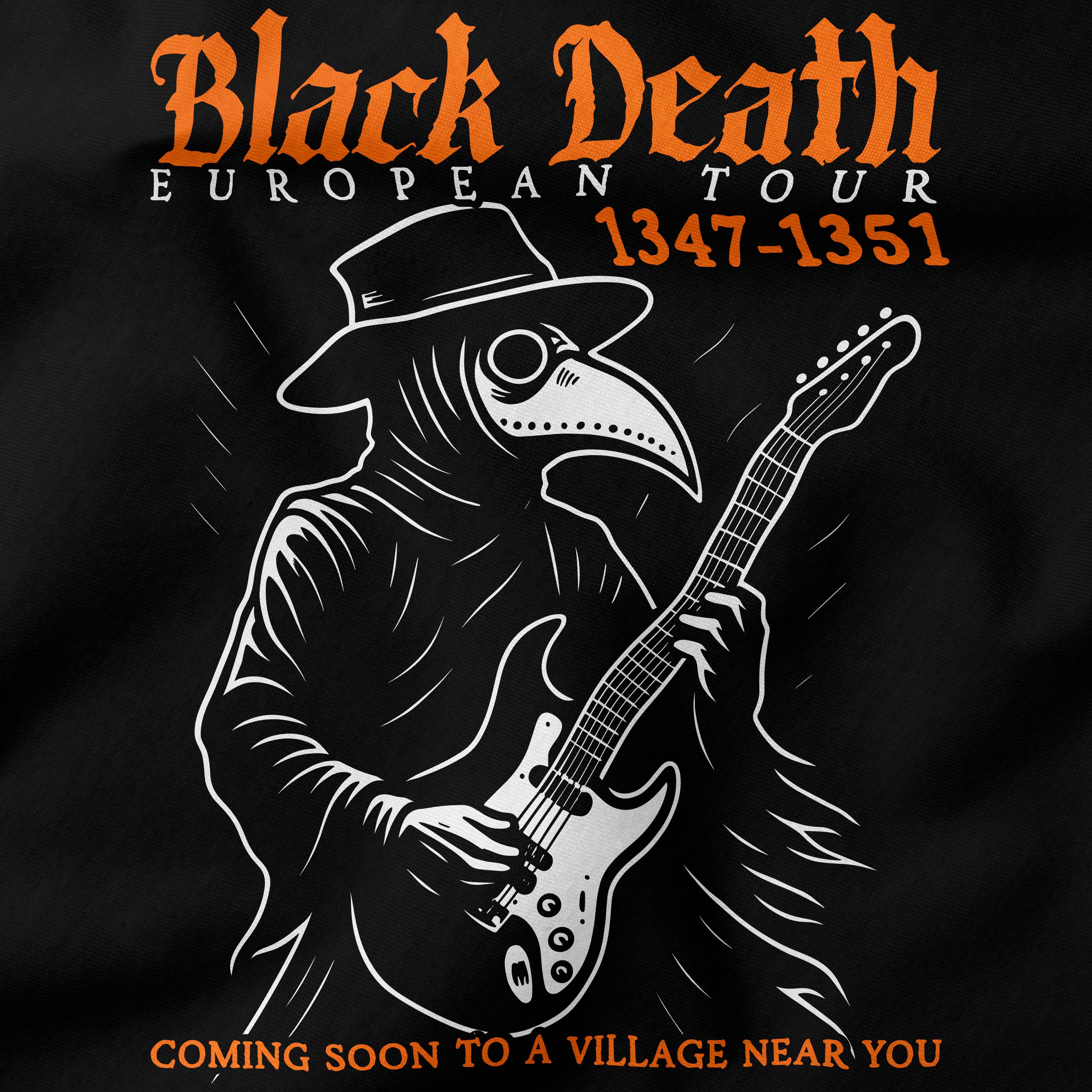 Black Death European Tour T-Shirt