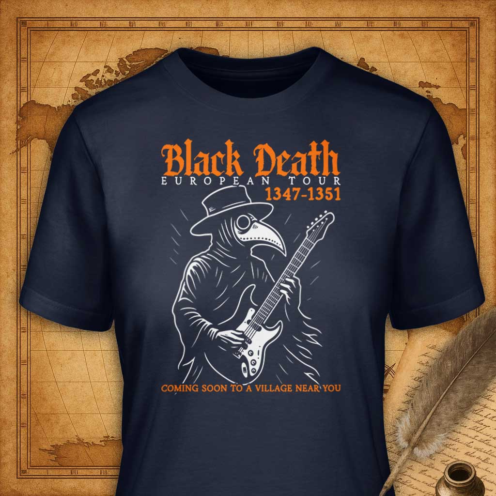 Black Death European Tour T-Shirt
