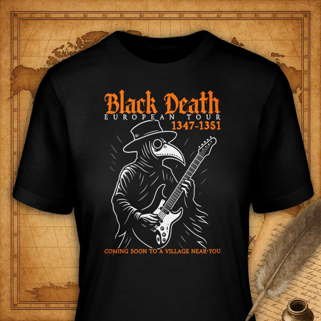 Black Death European Tour T-Shirt