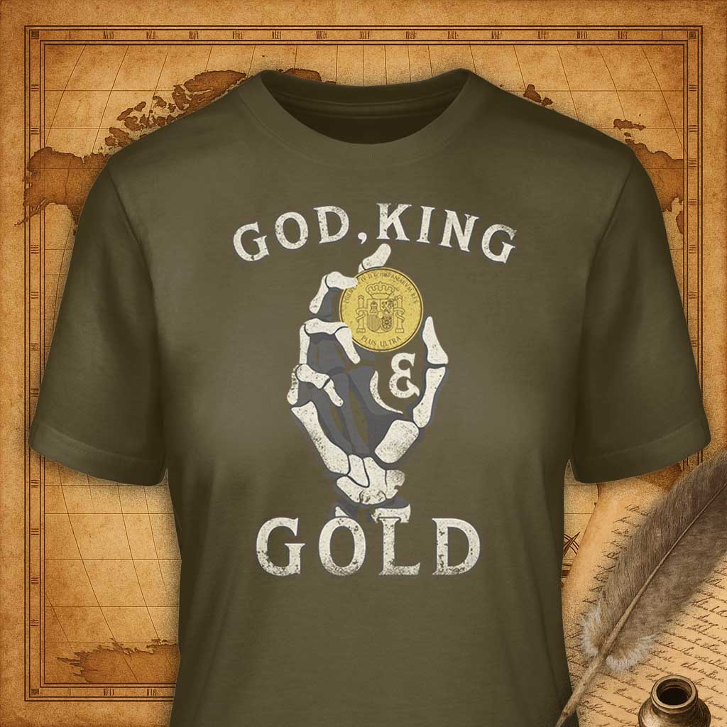 God, King and Gold T-Shirt