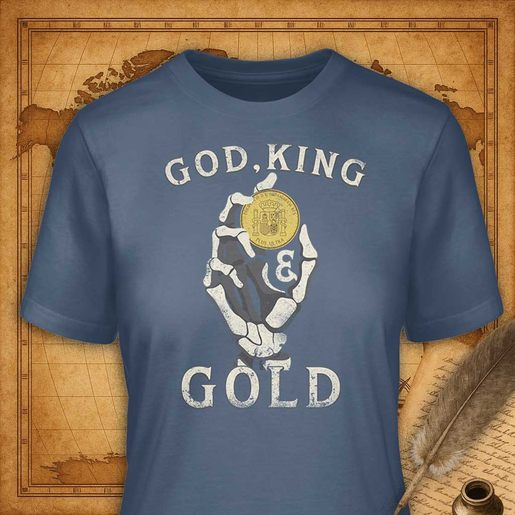 God, King and Gold T-Shirt