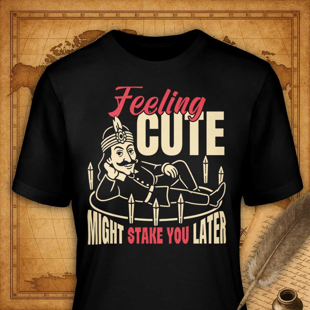 Feeling cute might stake you later T-Shirt