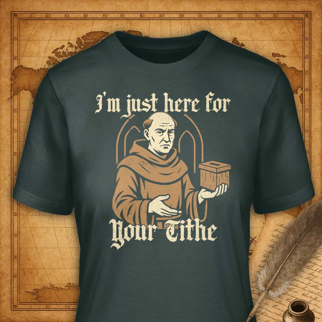 I’m Just Here For Your Tithe T-Shirt