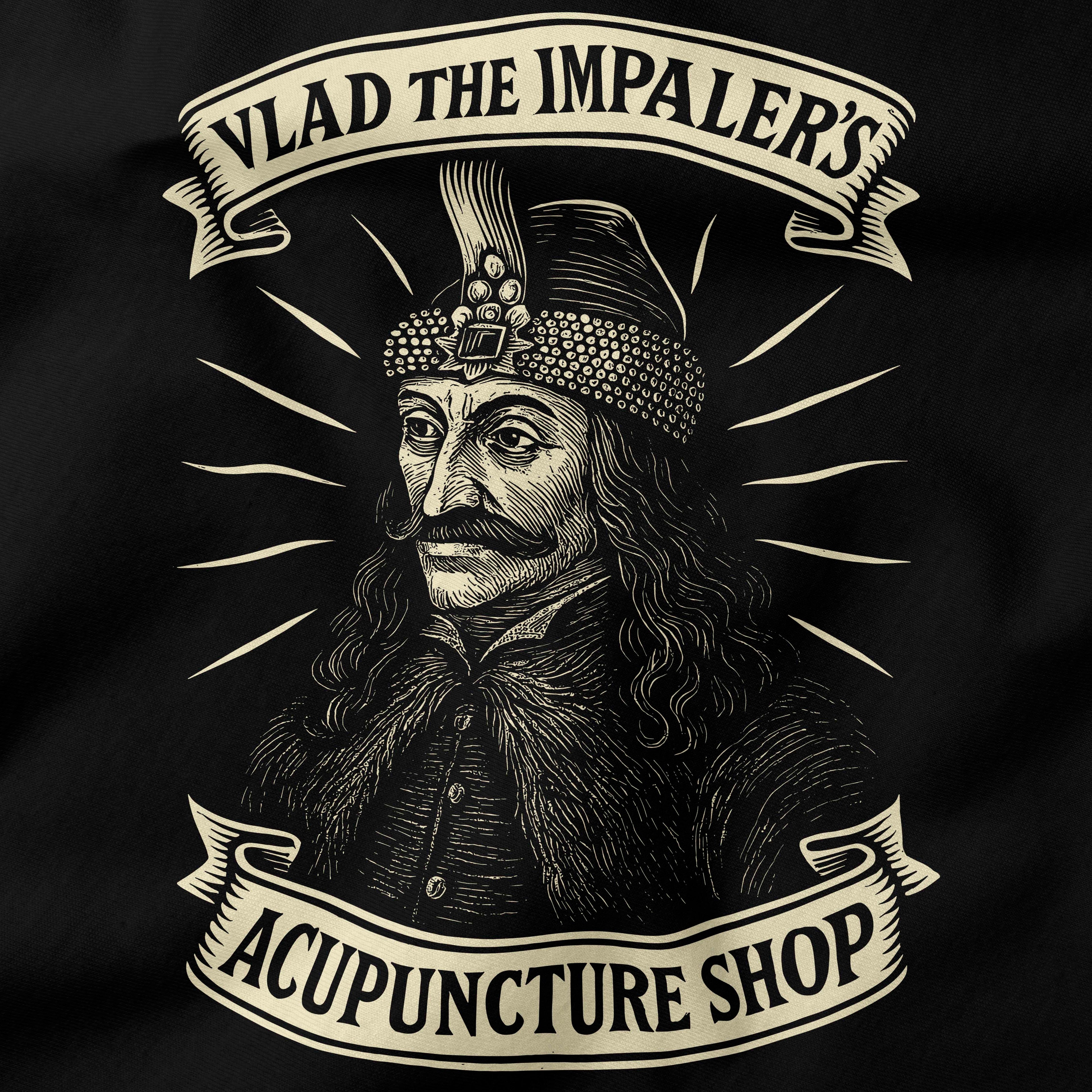 Vlad the Impaler's Acupuncture Shop T-Shirt