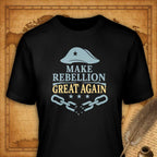 Make rebellion great again T-Shirt-T-Shirt-My Store-Black-S-Ink and Empire