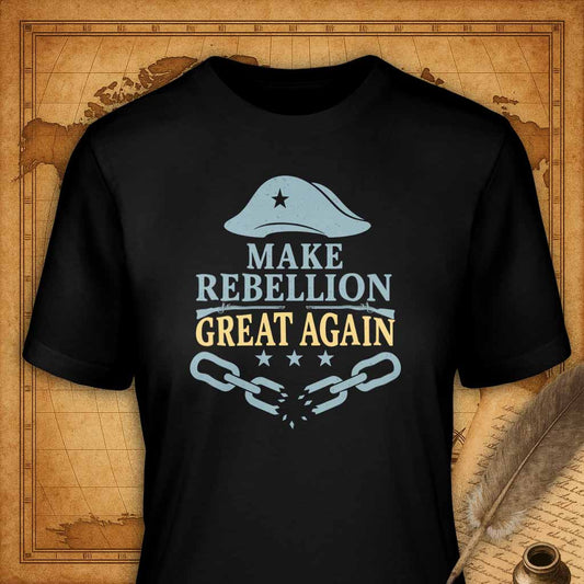 Make rebellion great again T-Shirt-T-Shirt-My Store-Black-S-Ink and Empire